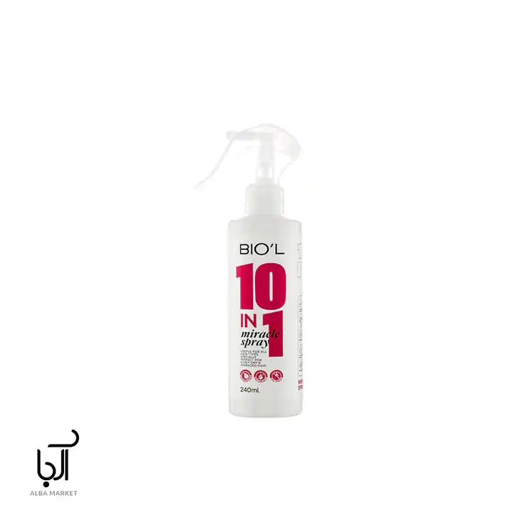 اسپری مو بیول مدل ۱۰ کاره بدون نیاز به آبکشی مناسب ترمیم، آبرسانی و محافظت از مو