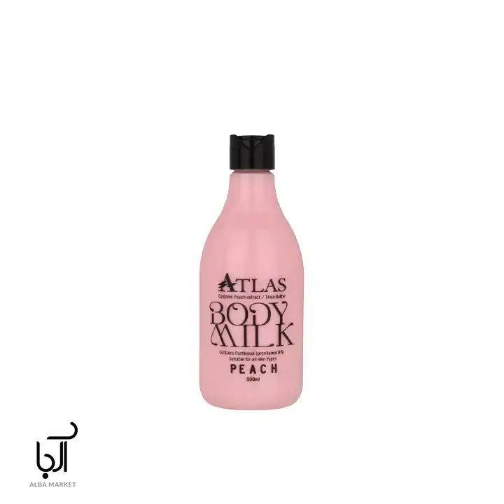 بادی میلک اطلس با رایحه هلو – مرطوب‌کننده پوست