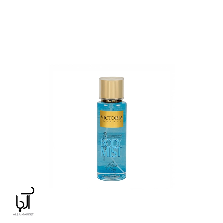 بادی میست ویکتوریا بیوتی مدل آکوا کیس، اسپری خوشبوکننده بدن با رایحه ملایم و تازه