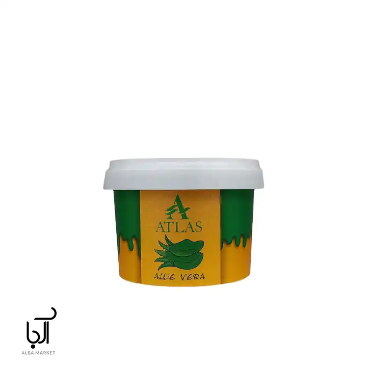 موم سرد سطلی اطلس با عصاره آلوئه‌ورا
