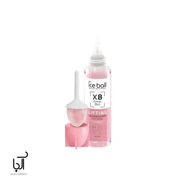 ژل آبرسان صورت کلاژن لیفتینگ آیس بال با اثر خنک‌کنندگی و لیفتینگ پوست