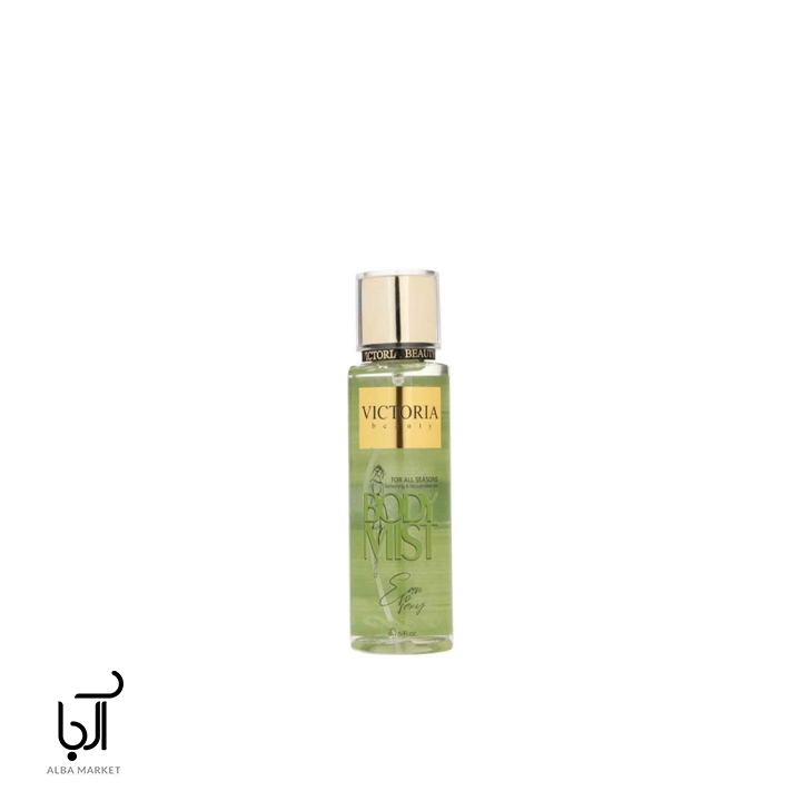 بادی میست ویکتوریا بیوتی مدل EAU SO SEXY، اسپری خوشبوکننده بدن با رایحه گلی و میوه‌ای شیرین