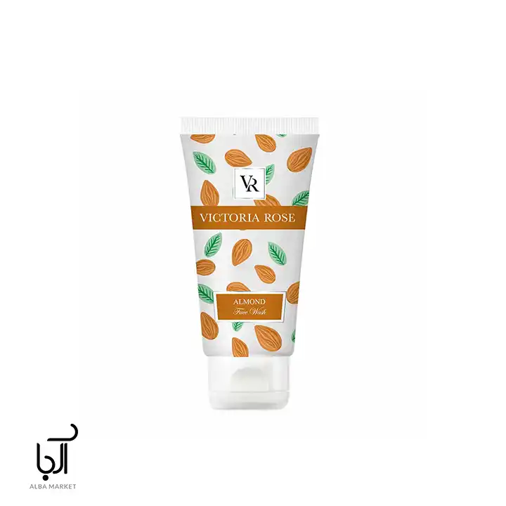ژل شست‌وشوی صورت ویکتوریا رز بادام پوست حساس