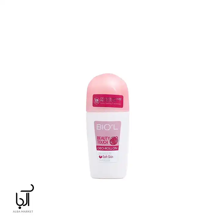 مام رول ضد تعریق زنانه بیول مدل بیوتی تاچ ۷۵ میلی‌لیتر مناسب کنترل تعریق و ایجاد رایحه مطبوع