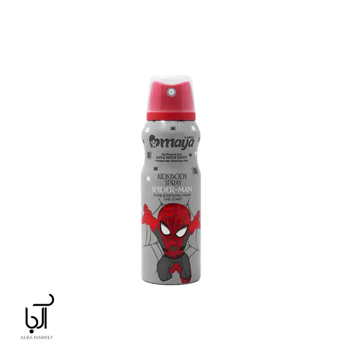 اسپری بدن کودک مایا مدل اسپایدرمن مارال