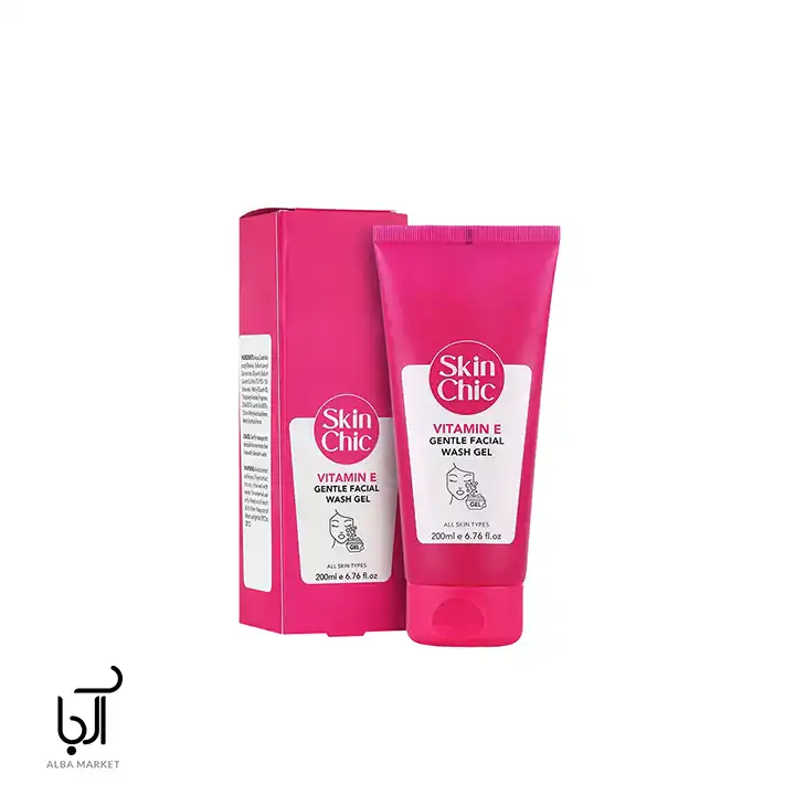 ژل پاک‌کننده ویتامین E اسکین شیک