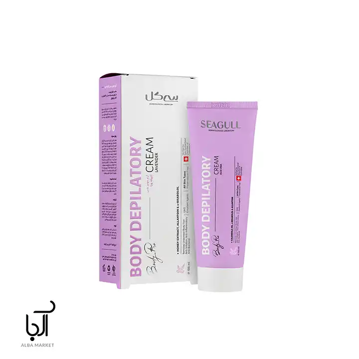 کرم موبر بدن سی‌گل مدل آلوئه‌ورا مناسب انواع پوست