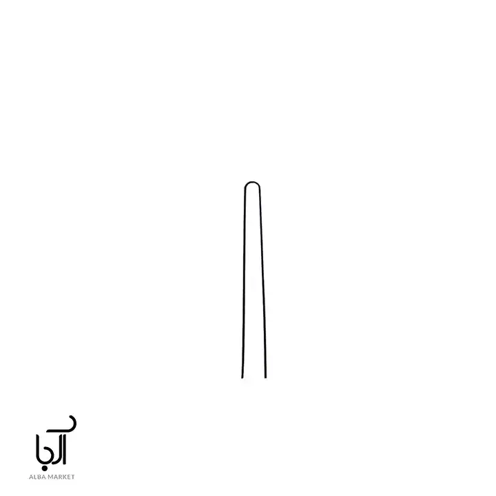 سنجاق مویی نازک اصل، فلزی و مقاوم، مناسب شینیون و جمع کردن مو، بسته ۵۰۰ گرمی