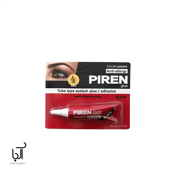 چسب مژه مشکی ضد حساسیت پیرن