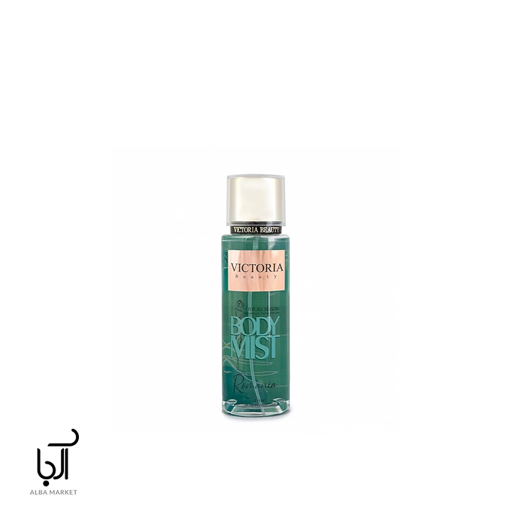 بادی میست ویکتوریا بیوتی مدل آکوا کیس، اسپری خوشبوکننده بدن با رایحه خنک و تازه