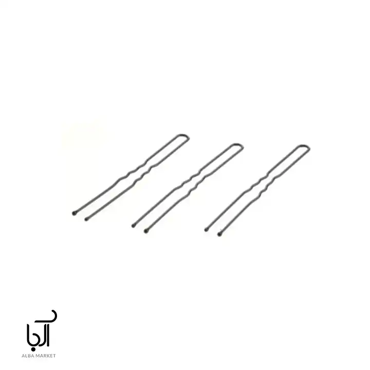 سنجاق مویی نارنجی شینیون کنگره‌دار