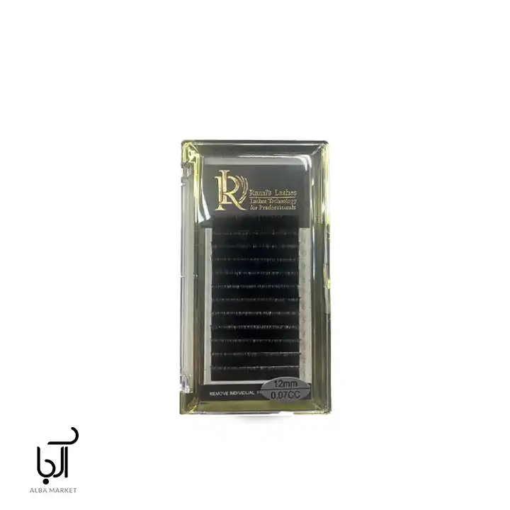 پالت مژه 7 صدم cc سایز 12 آر ال