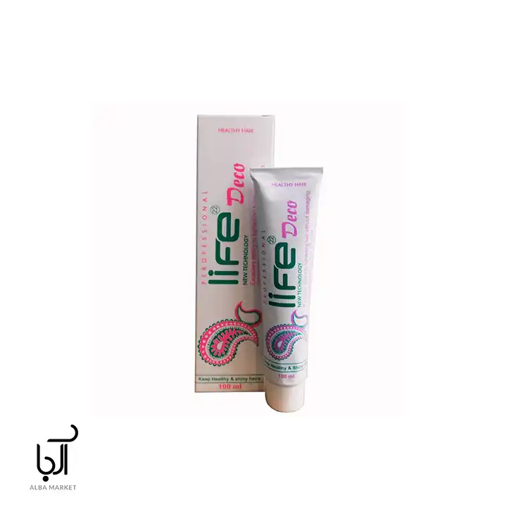 کرم بی‌رنگ‌کننده مو لایف مدل آرگان حجم 100 میلی‌لیتر