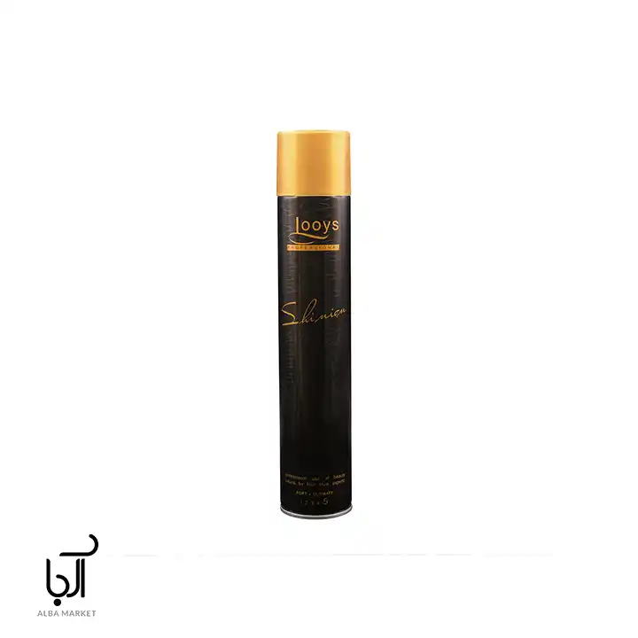 "اسپری حالت‌دهنده مو لویز مشکی شماره ۵ مخصوص انواع مو"
