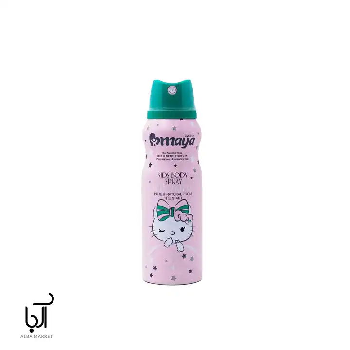 اسپری کودک مایا مدل طرح هلو کیتی مخصوص کودکان با رایحه ملایم و خوشبو