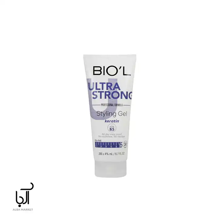 تصویر ژل مو بیول با قدرت نگه‌دارندگی فوق‌العاده بالا و حاوی روغن آرگان