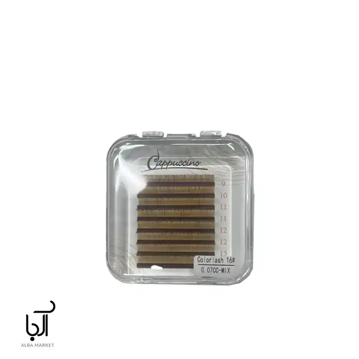 پالت مژه 7 صدم c