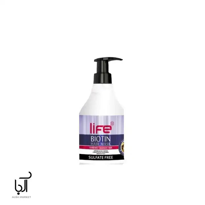 ماسک مو بدون سولفات 500 میل لایف – ترمیم و رطوبت‌رسانی عمیق موهای خشک و آسیب‌دیده، مناسب برای انواع مو